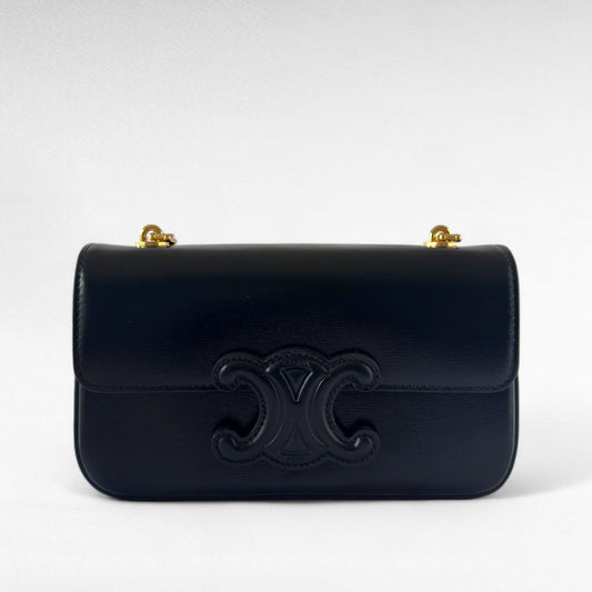 Celine Triomphe Chain Shoulder Bag - The Dream Bag Co