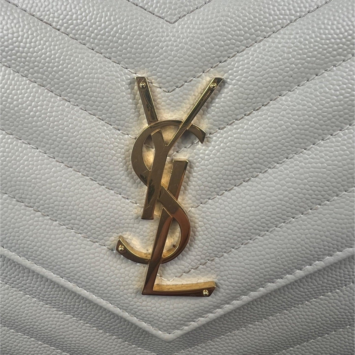 Saint Laurent (YSL) Cassandre Chain Wallet - The Dream Bag Co