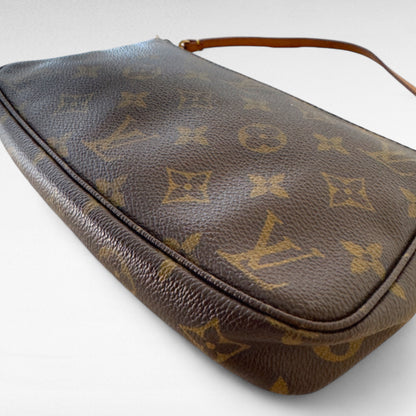 Louis Vuitton Pochette Accessoires Monogram Coated Canvas - The Dream Bag Co